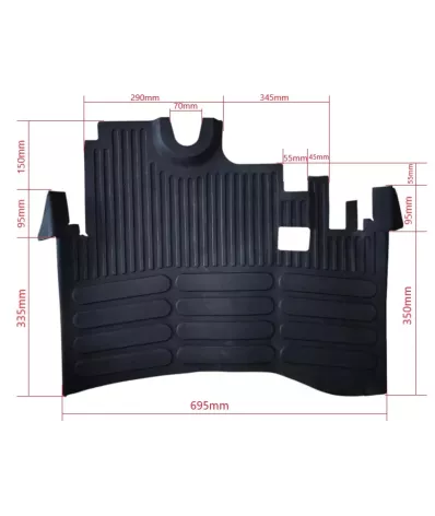 Mata podłogowa TOYOTA Seria: 6 (1.0T-1.8T) -1