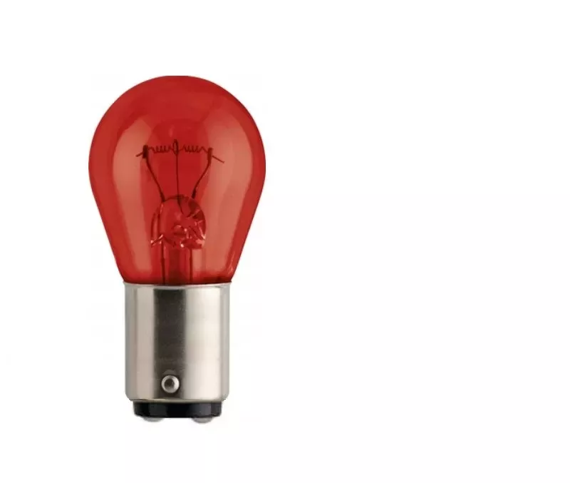 Żarówka PR21W (12V) 21W (BAW15D) - CZERWONA