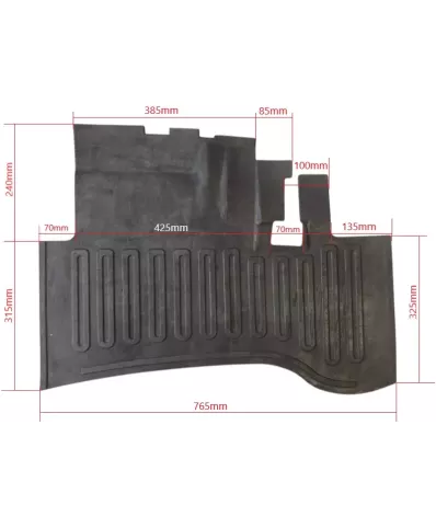 Mata podłogowa TOYOTA Seria: 7 (2.0T-3.5T) - wózek widłowy