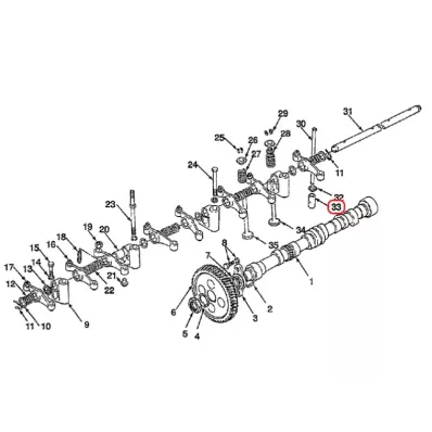 Popychacz zaworu silnika MAZDA VA