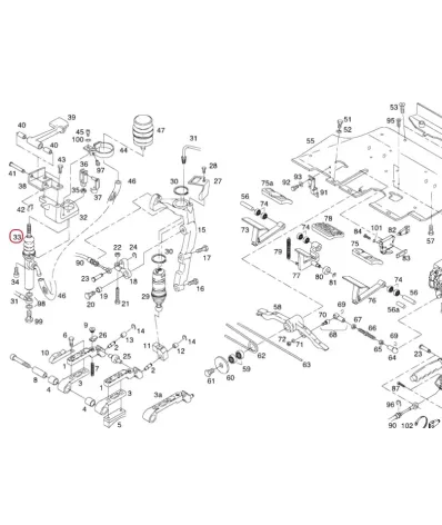 Pompa hamulcowa (główna) LINDE 335-01