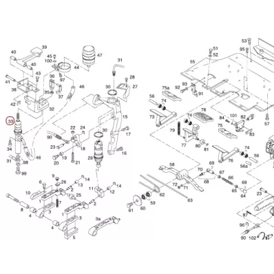 Pompa hamulcowa (główna) LINDE 335-01