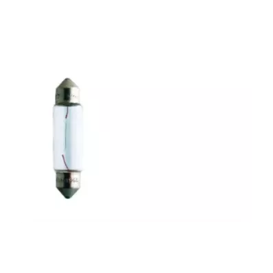 Żarówka C10W (12V) 10W (SV8.5-8) DŁ.41MM  - BIAŁA