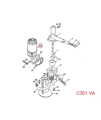 Filtr oleju silnika MAZDA VA