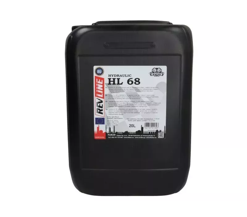 Olej hydrauliczny do maszyn wózków widłowych L-HL68 20LITRÓW REVLINE