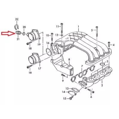 Czujnik temperatury silnika VOLKSWAGEN (VW) BEQ