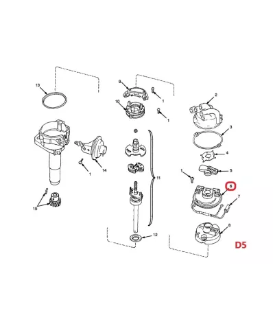 Cewka zapłonowa MAZDA F2 8V - wózek widłowy