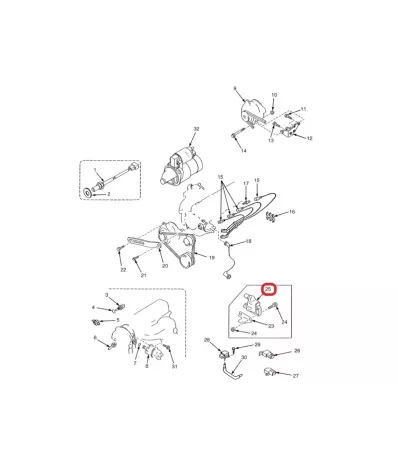 Cewka zapłonowa MAZDA FE 8V - wózek widłowy