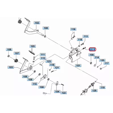 Czujnik świateł (automat) stop CATERPILLAR - wózek widłowy