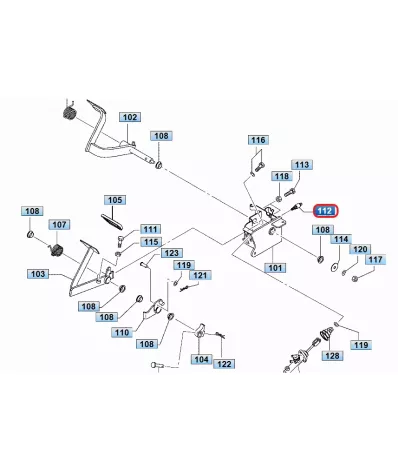 Czujnik świateł (automat) stop MITSUBISHI - wózek widłowy