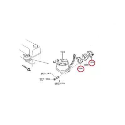 Uszczelka pompy paliwa NISSAN K21