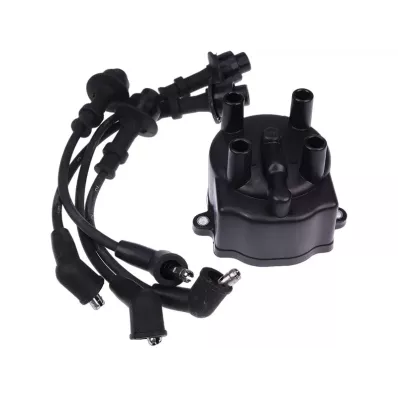 Kopułka aparatu zapłonowego TOYOTA 5K (kopułka, przewody) - wózek widłowy