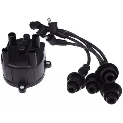 Kopułka aparatu zapłonowego TOYOTA 5K (kopułka, przewody) - wózek widłowy