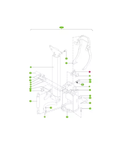 Mikroprzełącznik położenia dyszla STILL (czujnik, mikrowłącznik, mikrowyłącznik)