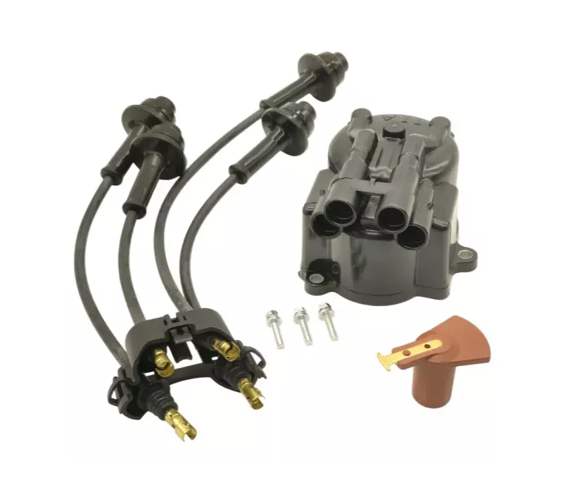 Komplet zapłonu TOYOTA 4Y (kopułka, palec, przewody)