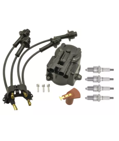 Komplet zapłonu TOYOTA 4Y (kopułka, palec, przewody, świece)