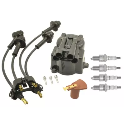 Komplet zapłonu TOYOTA 4Y (kopułka, palec, przewody, świece)