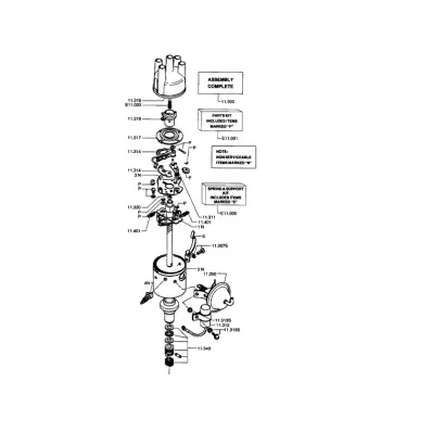 Komplet naprawczy zapłonu CONTINENTAL R-ENGINE (810-46) - wózek widłowy