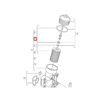 Filtr oleju VOLKSWAGEN (VW) CPY