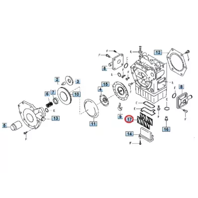 Płyta grzewcza (grzania) parownika (LPG) AISAN-NIKKI 16394-FU460