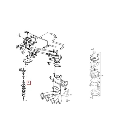 Zestaw naprawczy Filtra gazu (LPG) CLARK - wózek widłowy