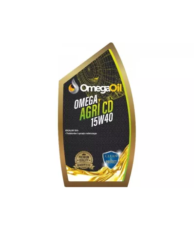 Olej silnikowy do maszyn wózków widłowych MINERALNY 15W-40 5L OMEGA