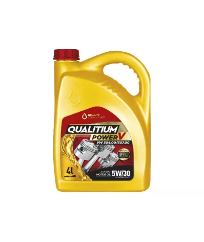 Olej silnikowy SYNTETYCZNY 5W30 (5W-30) - 4L (4Litry) - POWER V