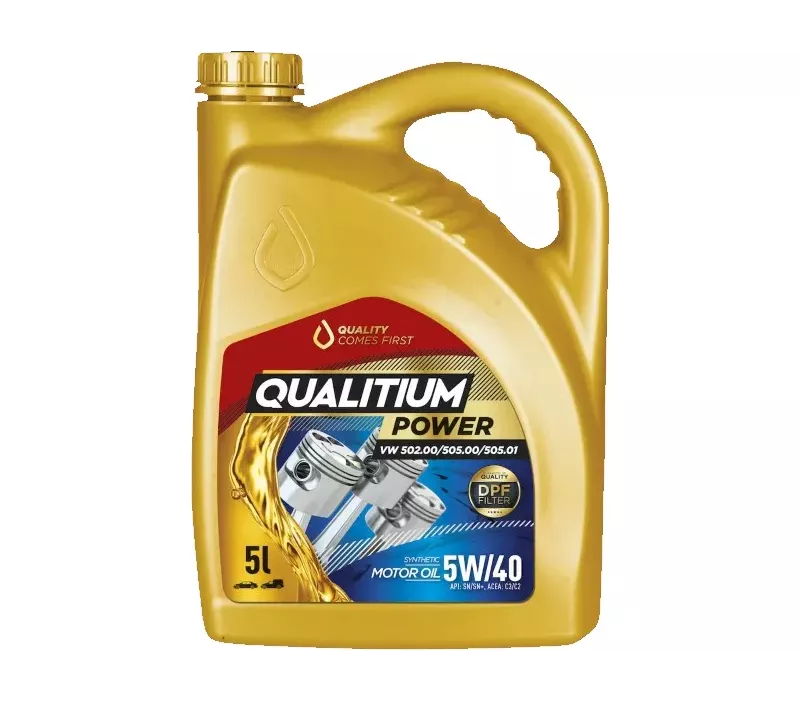 Olej silnikowy SYNTETYCZNY 5W40 (5W-40) - 5L (5LITRÓW) - POWER
