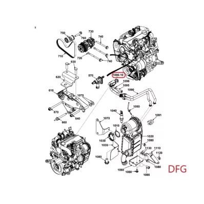 Czujnik ciśnienia spalin JUNGHEINRICH DFG (TDI 2.0 CR) - (powietrza, filtra dpf)