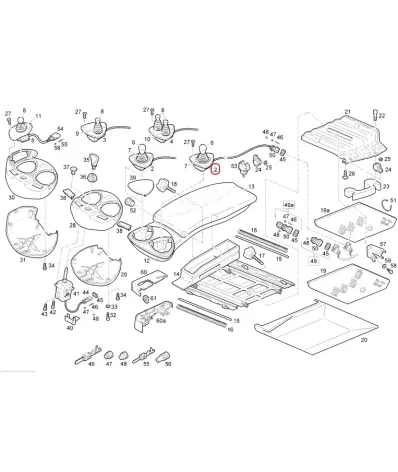 Drążek sterowniczy (JOYSTICK ) - 7919040000