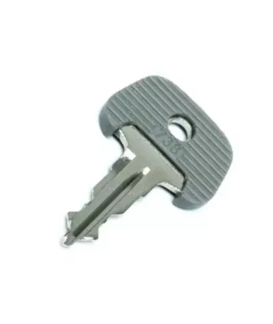 Kluczyk 738 (szary) JUNGHEINRICH (stacyjka, stacyjki)