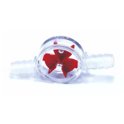 Wskaźnik przepływy wody (10mm) wiatraczek - systemu uzupełniania wody (nawadnianie baterii)
