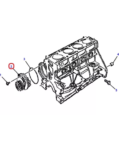 Pompa wody HYUNDAI G420F 8V