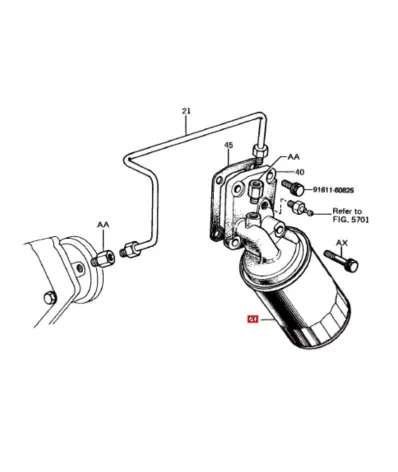 Filtr oleju TOYOTA 2J