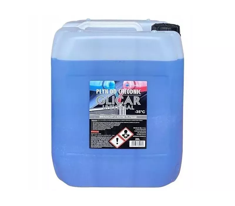 PŁYN CHŁODNICZY NIEBIESKI (-35°C) 20L (20Litrów)
