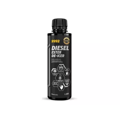 Dodatek do diesla 9992 ESTER – chroni przed zamarzaniem, czyści i poprawia wydajność.
