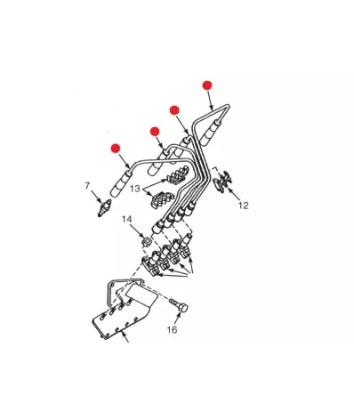 Przewody zapłonowe MAZDA 2.2L (LPG)