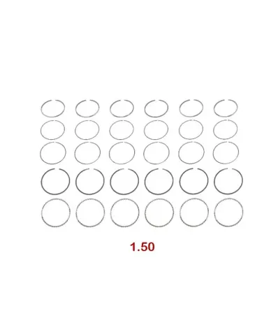 Pierścienie tłokowe TOYOTA 2F - 1.50