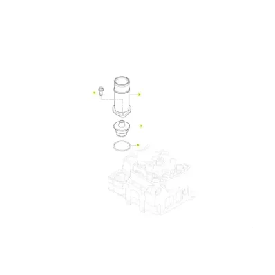 Termostat silnika PERKINS XGEF