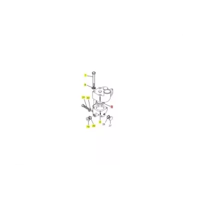 Termostat silnika PERKINS TAG1A ELEKTROPAK
