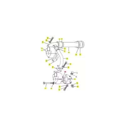 Termostat silnika PERKINS M600TI CONDOR MARINE
