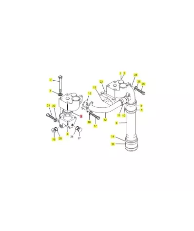 Termostat silnika PERKINS INDUSTRIAL 12TW