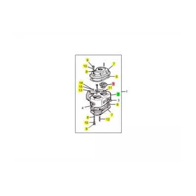 Termostat silnika PERKINS DGAH