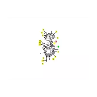 Termostat silnika PERKINS TWG3 GENERATING SETS
