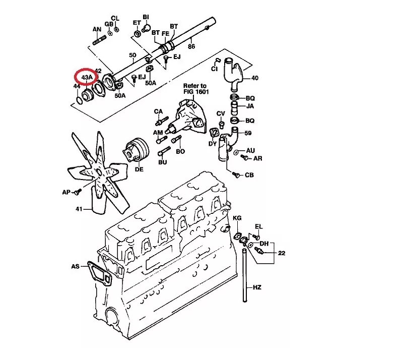 Termostat silnika TOYOTA DK10T