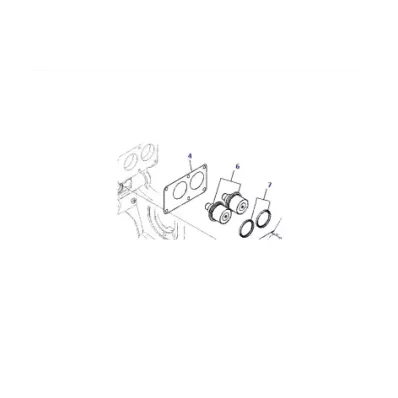 Termostat silnika KOMATSU SA8V170