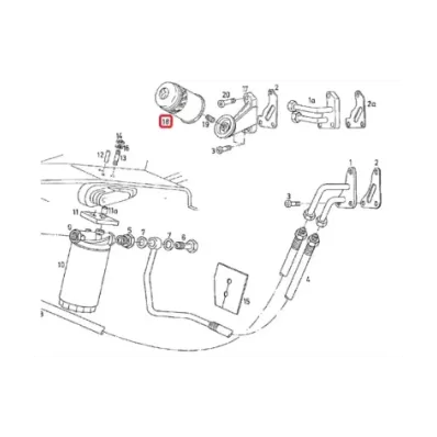 Filtr oleju VOLKSWAGEN (VW) ADF - TYP B