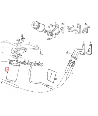 Filtr oleju VOLKSWAGEN (VW) ADF - TYP C