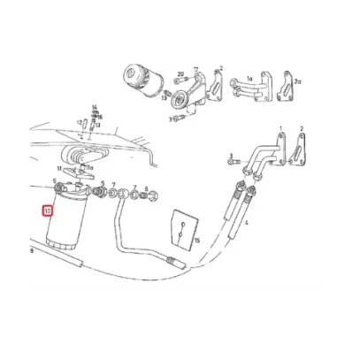 Filtr oleju VOLKSWAGEN (VW) ADF - TYP C