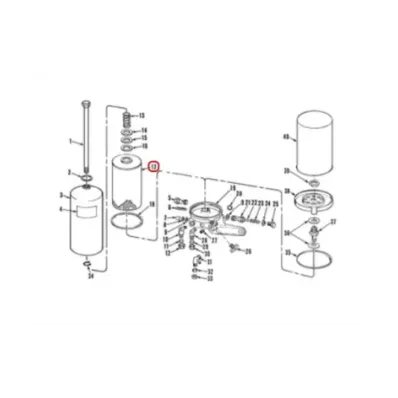 Filtr oleju silnika THERMO KING silnik: OM636